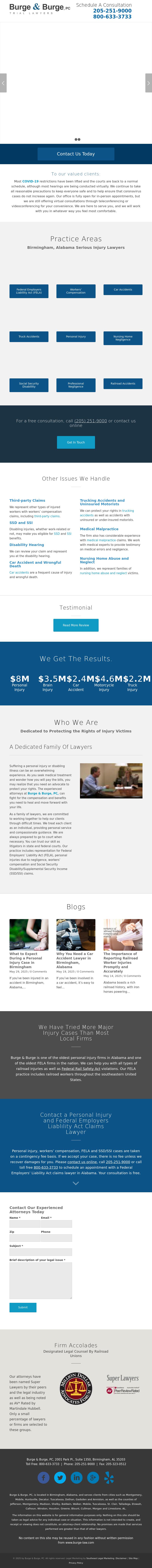 Burge & Burge, PC - Birmingham AL Lawyers
