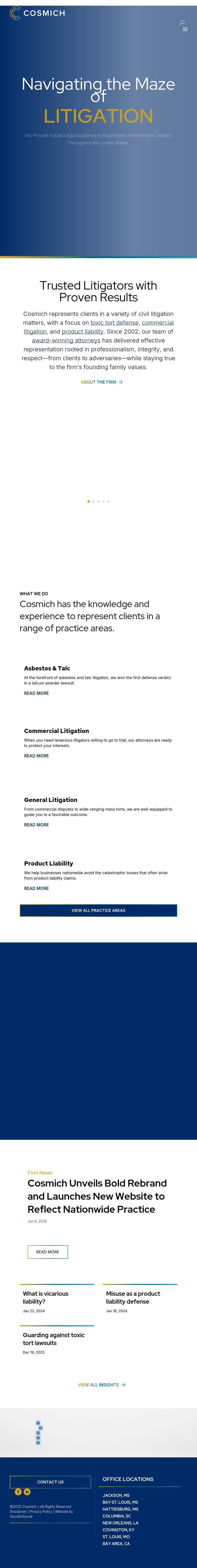 Cosmich Simmons & Brown, PLLC - Hattiesburg MS Lawyers