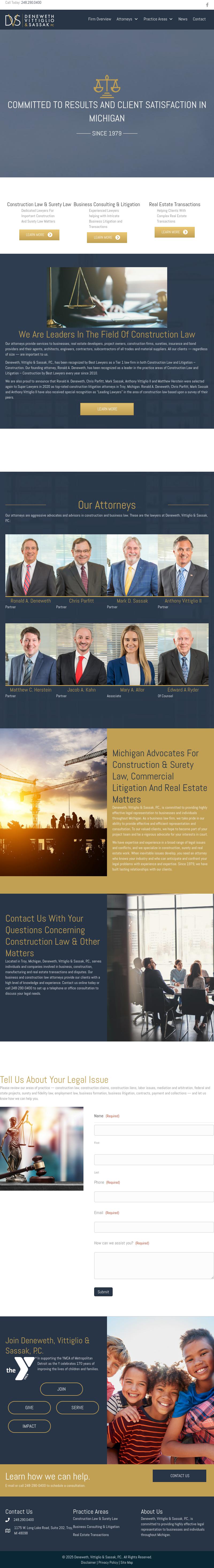 Deneweth, Dugan & Parfitt, P.C. - Troy MI Lawyers