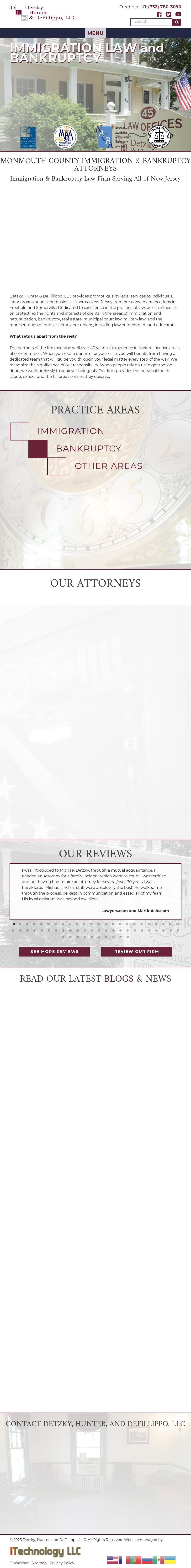 Detzky Hunter & Defillippo, LLC - Freehold NJ Lawyers