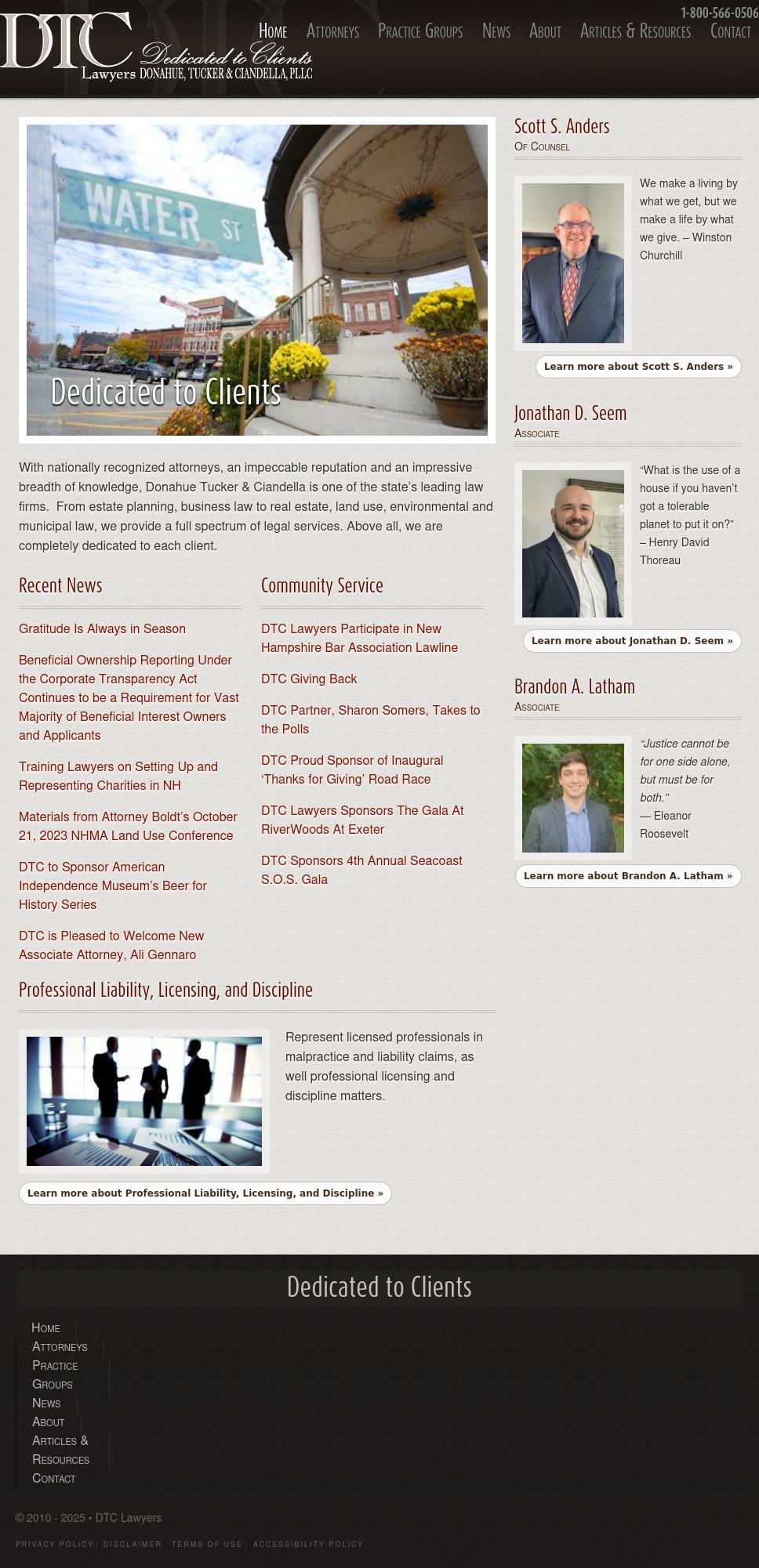 Donahue Tucker & Ciandella PLLC - Portsmouth NH Lawyers
