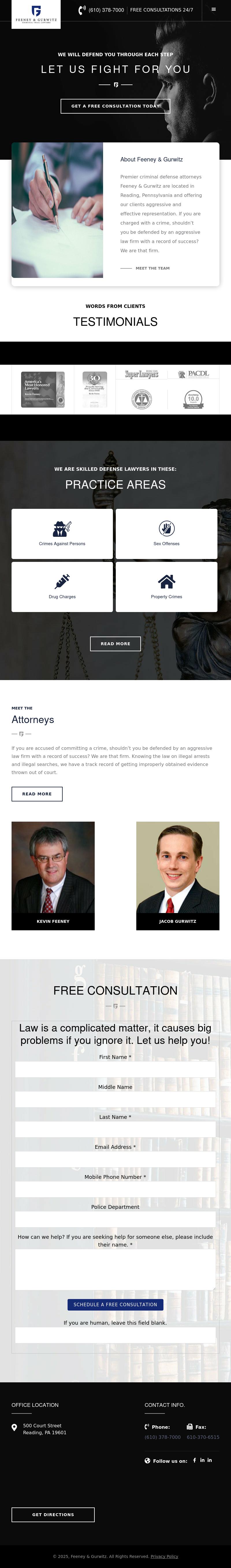 Feeney & Gurwitz - Reading PA Lawyers