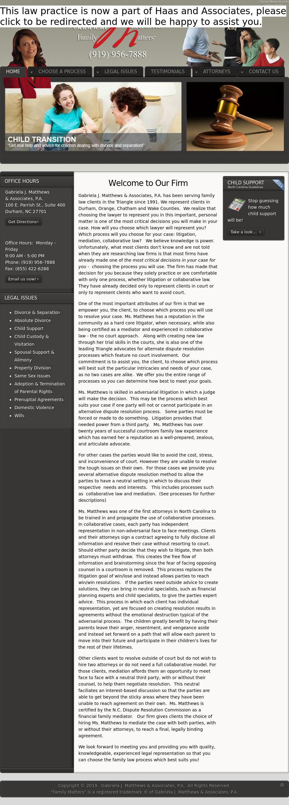 Gabriela J. Matthews & Associates, P.A. - Durham NC Lawyers