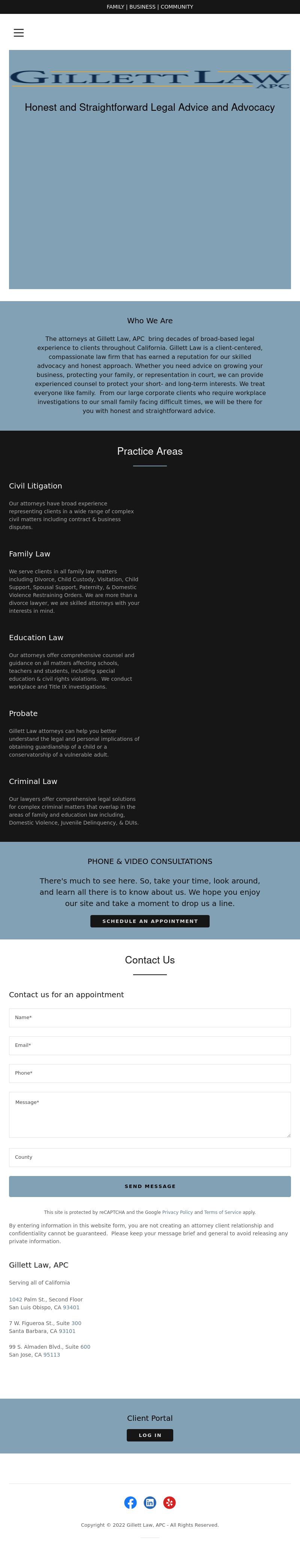 Gillett Philpot Mattos Attorneys at Law - Porterville CA Lawyers