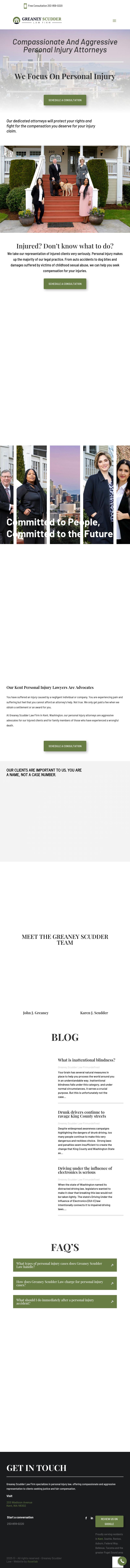Greaney Law Firm, PLLC - Kent WA Lawyers