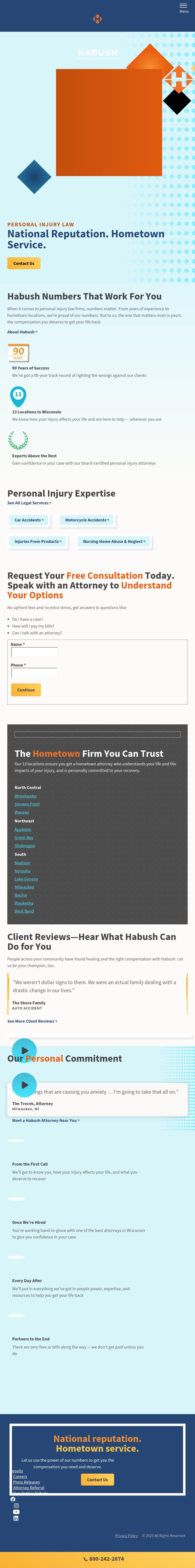 Habush Habush & Rottier, S.C. - Kenosha WI Lawyers