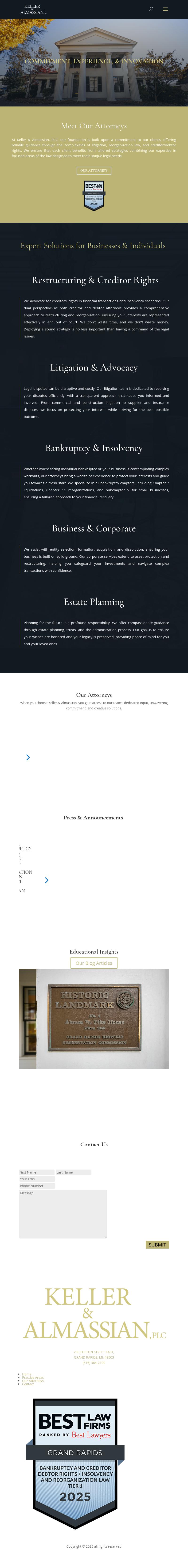 Keller & Almassian, PLC - Grand Rapids MI Lawyers