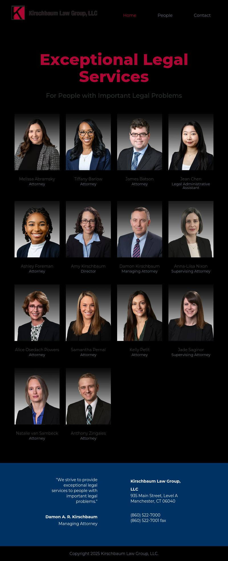 Kirschbaum Law Firm, LLC - Wethersfield CT Lawyers