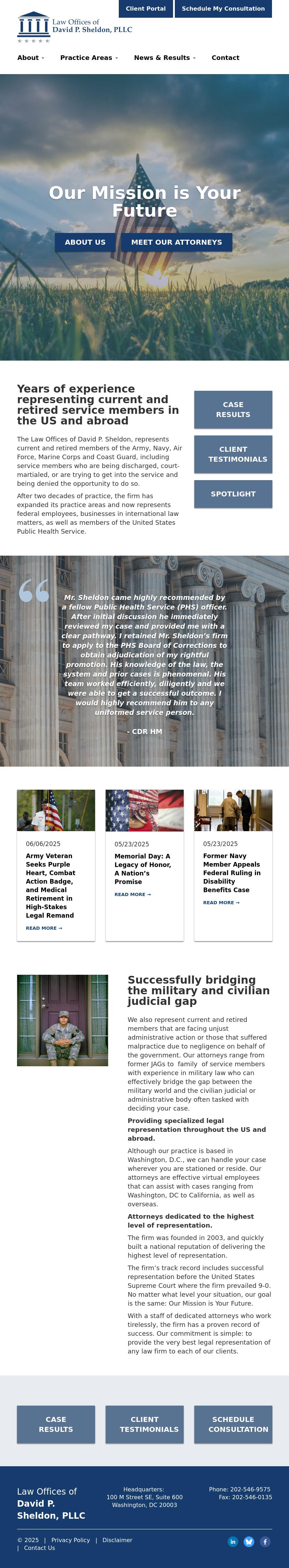 Law Offices of David P. Sheldon - Washington DC Lawyers