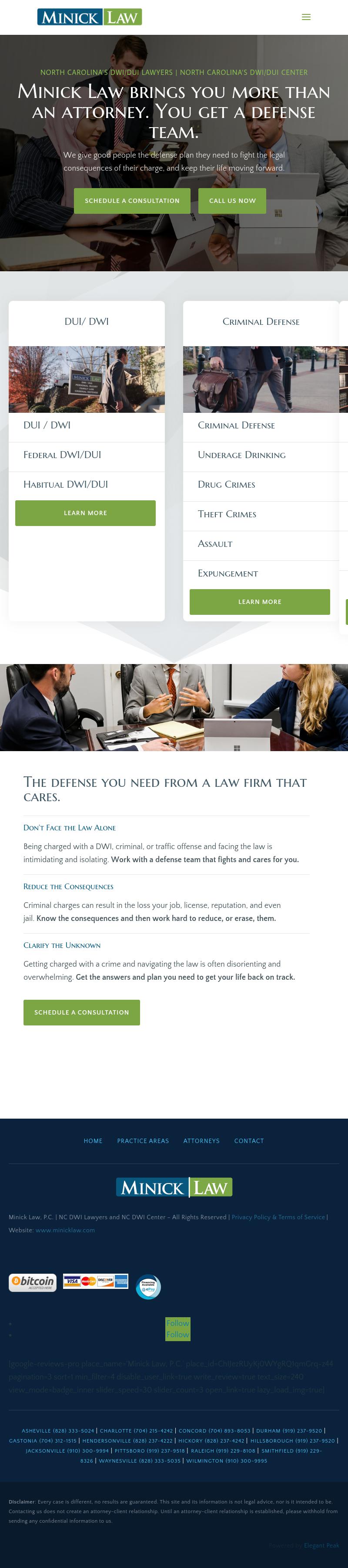 Minick Law, P.C. - Gastonia NC Lawyers