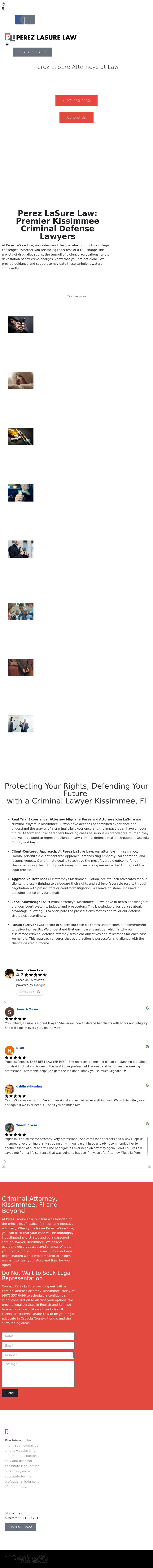 Perez LaSure Law - Kissimmee FL Lawyers