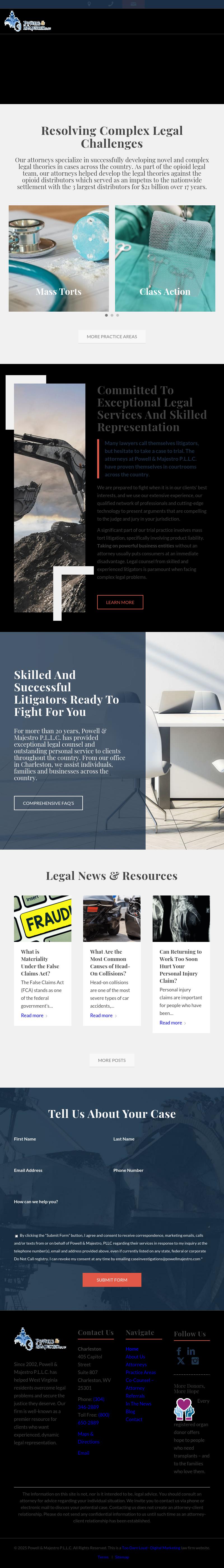 Powell & Majestro P.L.L.C. - Charleston WV Lawyers