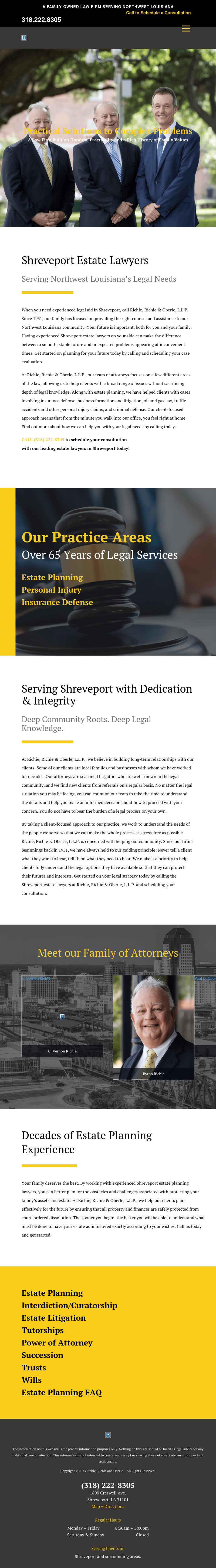 Richie Richie & Oberle LLP - Shreveport LA Lawyers
