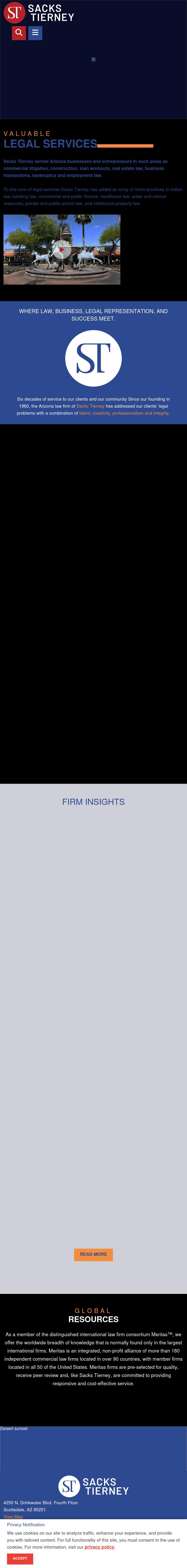 Sacks Tierney P.A. - Scottsdale AZ Lawyers