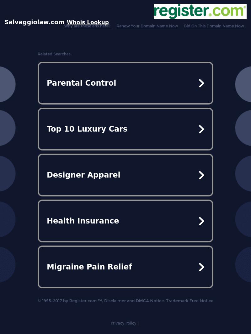 Salvaggio Law Group LLC - Morristown NJ Lawyers