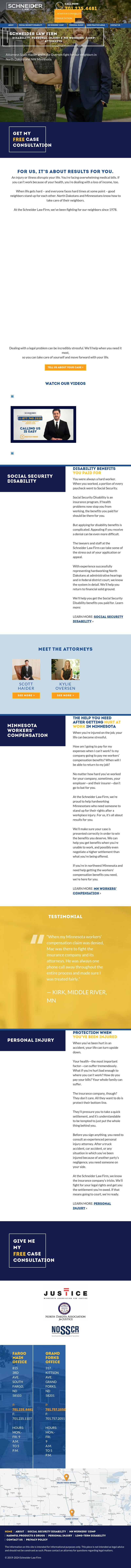 Schneider, Schneider & Schneider - Fargo ND Lawyers