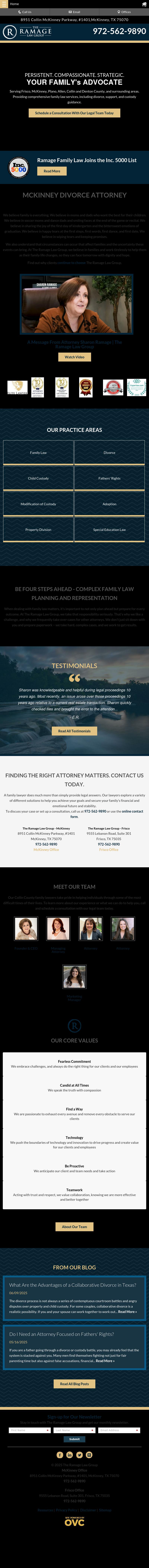 Sharon M. Ramage, P.C. - Frisco TX Lawyers