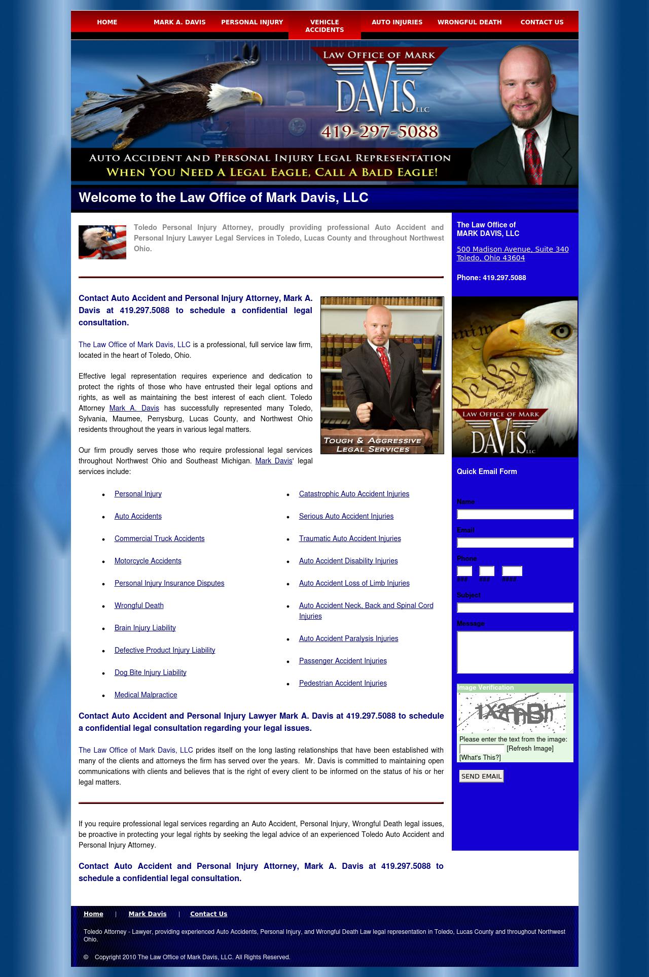 The Law Office of Mark Davis, LLC - Toledo OH Lawyers