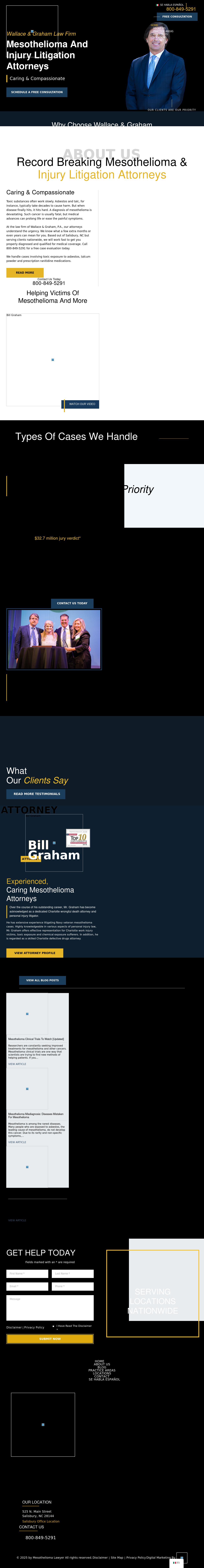 The Law Offices of Wallace & Graham - Salisbury NC Lawyers