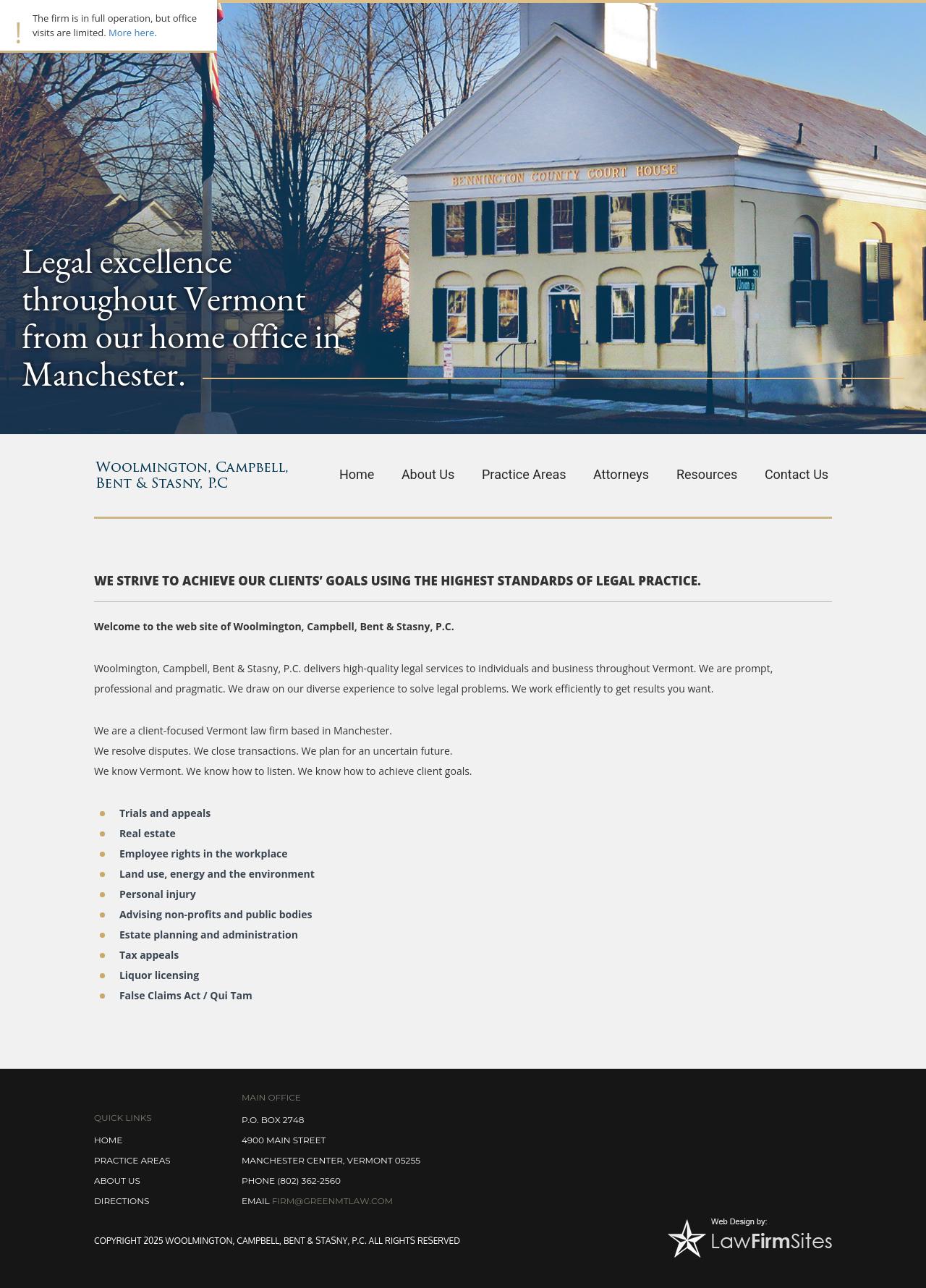 Witten, Woolmington, Campbell & Bernal, P.C. - Manchester Center VT Lawyers